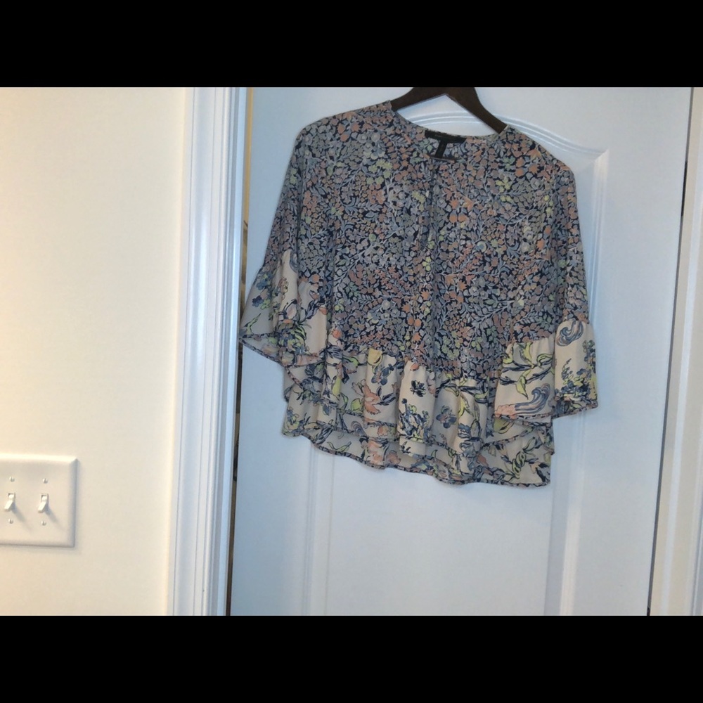 Floral, Bell sleeve BGBG top